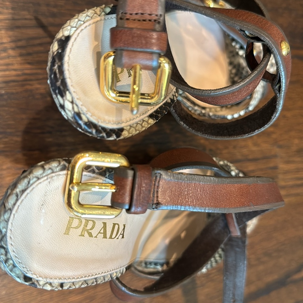 Prada Python Heels - image 8